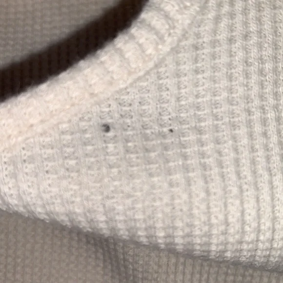 Zara Beige Baby Onesie Bodysuit 6-9M Long sleeves *Flaw - Picture 9 of 11